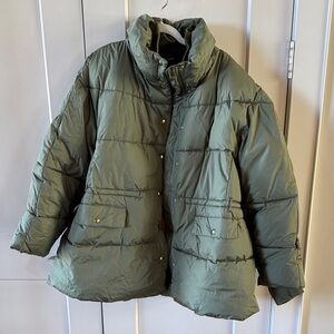 Women’s J Crew Puffer Jacket NWT 3XL